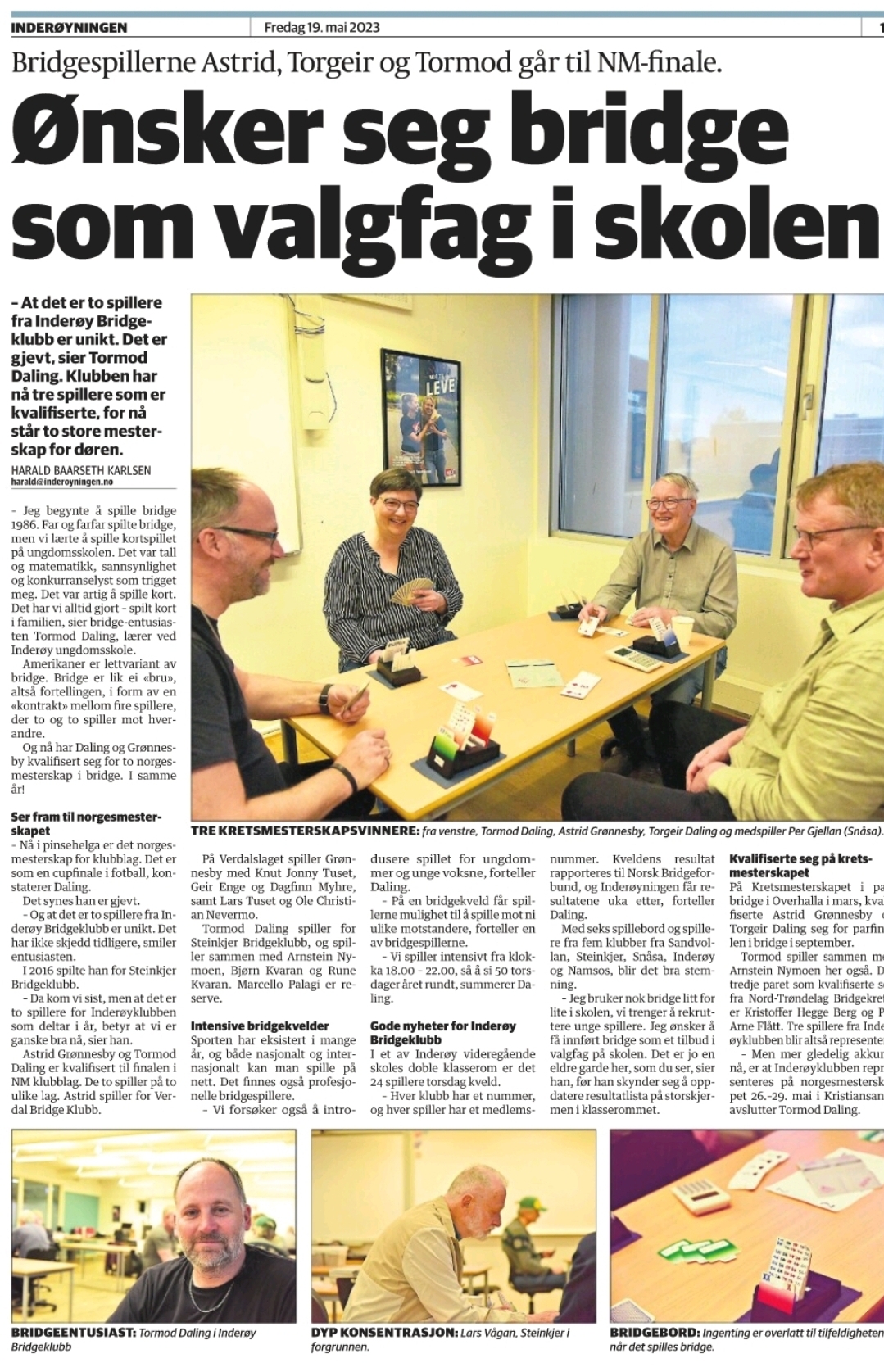 Fra Inder&oslash;yningen 19.mai